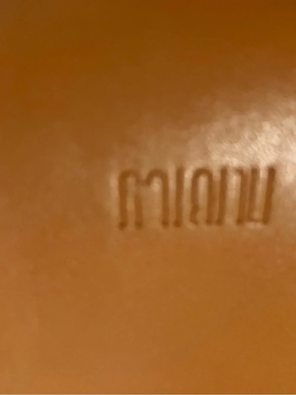 Nubily genuine brown leather shoulder bag, nwot, stamped